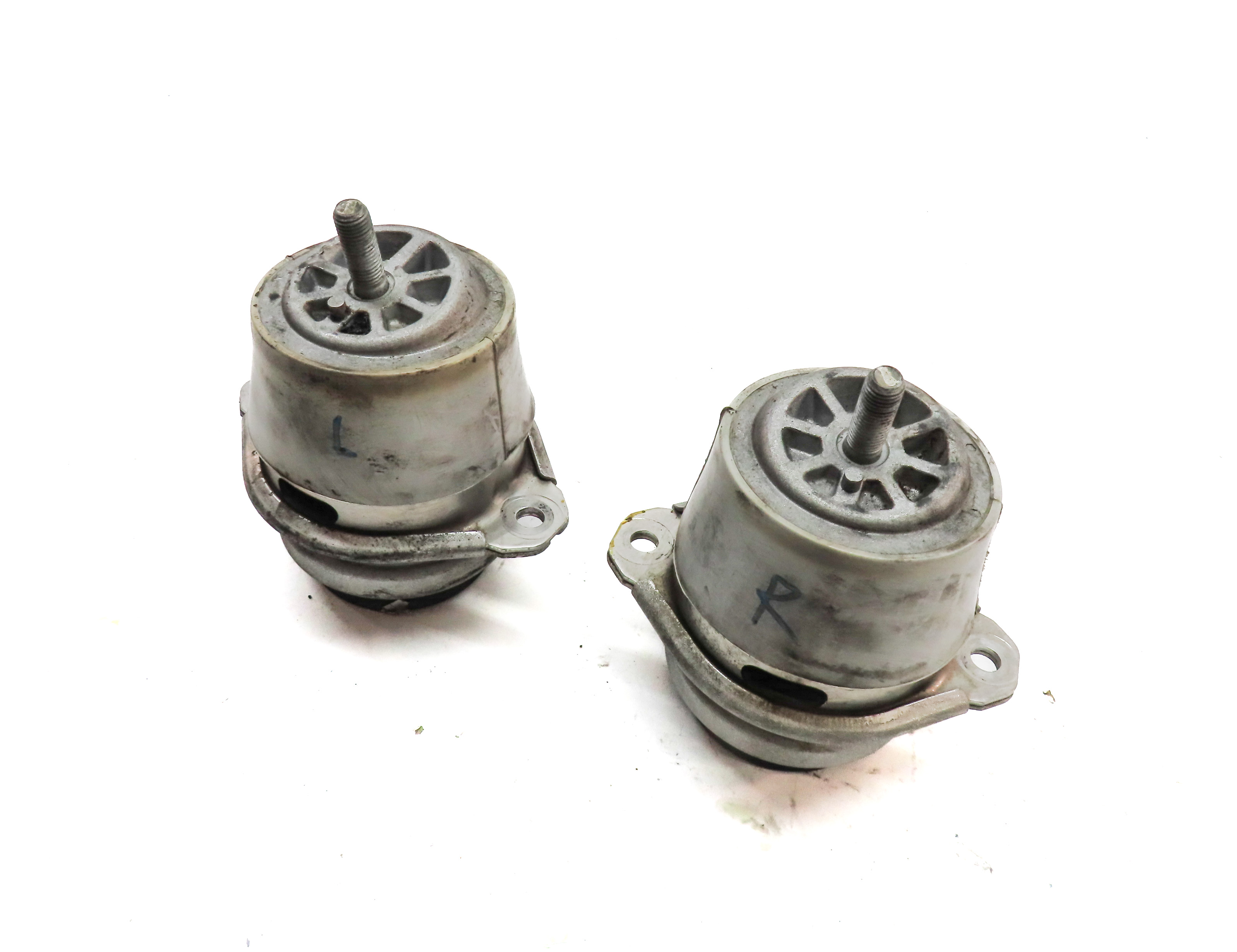 2012 PORSCHE CAYENNE (958) 3.6L NON-TURBO ENGINE MOTOR MOUNT SET/2 — exact item pictured